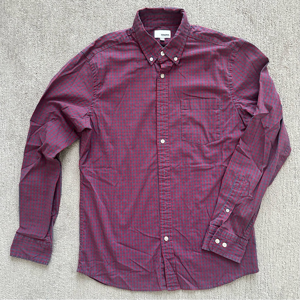 Sonoma Men’s Button Down Long Sleeve